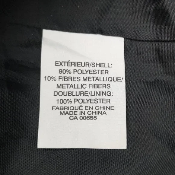 Smart Set Ladies Size 16 Lined Shimmery Dark Silver Sleeveless Party Dress - Picture 5 of 10